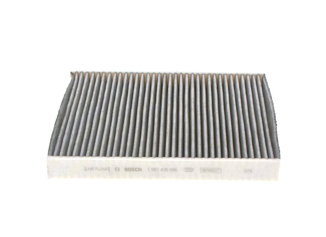 BOSCH 1 987 435 596 Filtr, vzduch v interiéru VW T-Cross (C11_) 128 HP Benzin/Ethanol cena