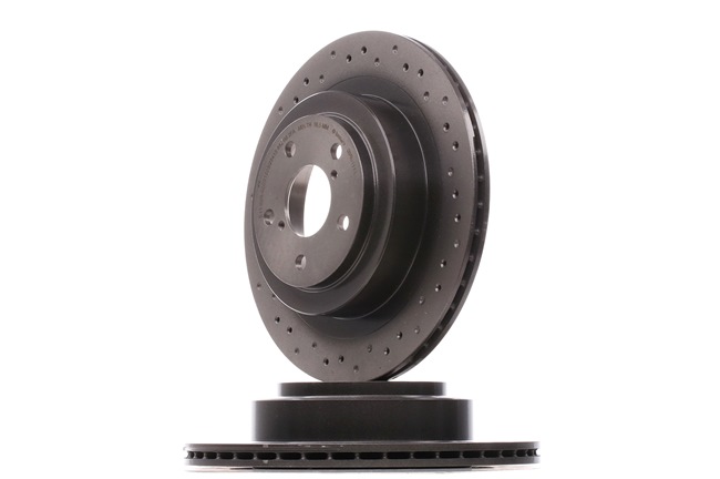 BREMBO 09.B041.1X: Disc de frână XTRA LINE - Xtra Ř: 290mm, perforat/ventilat interior, Ř: 290mm, acoperit (cu un strat protector)