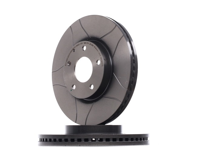 BREMBO 09.C654.75: Piduriketas XTRA LINE - Max Ø: 297mm, sisemine õhutus, piludega, Ø: 297mm, kaetud