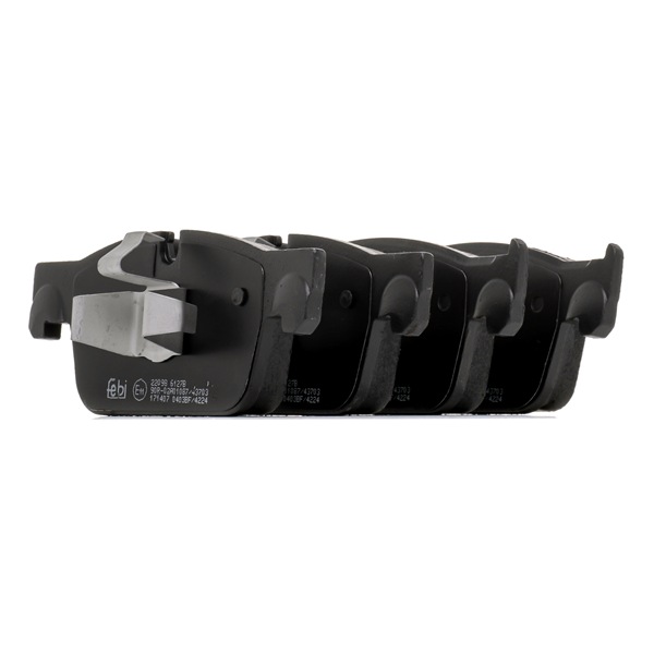 FEBI BILSTEIN 171407: Plăcuțe de frână punte fata, cu clema piston