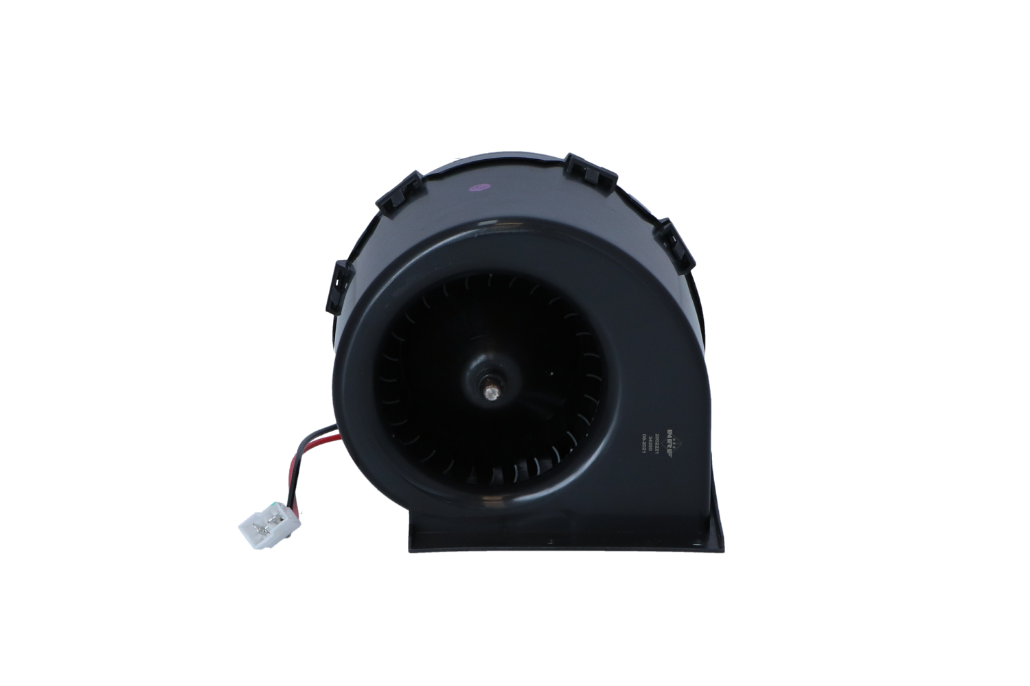 NRF 34250: Ventilator, habitaclu EASY FIT 12V, cu material de atașare/fixare
