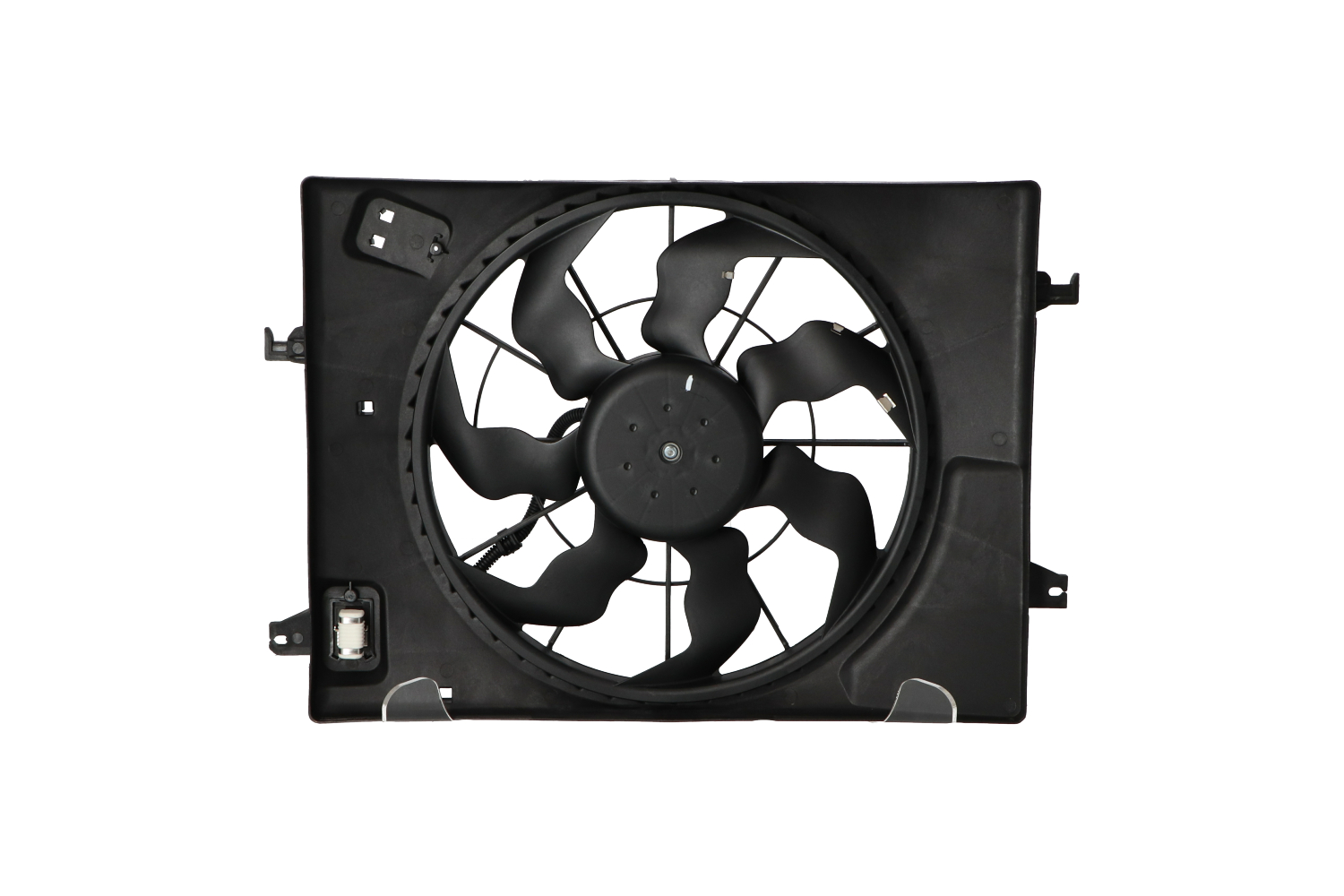 NRF 47903: Ventilator, radiator 460mm, cu rama aerisire radiator