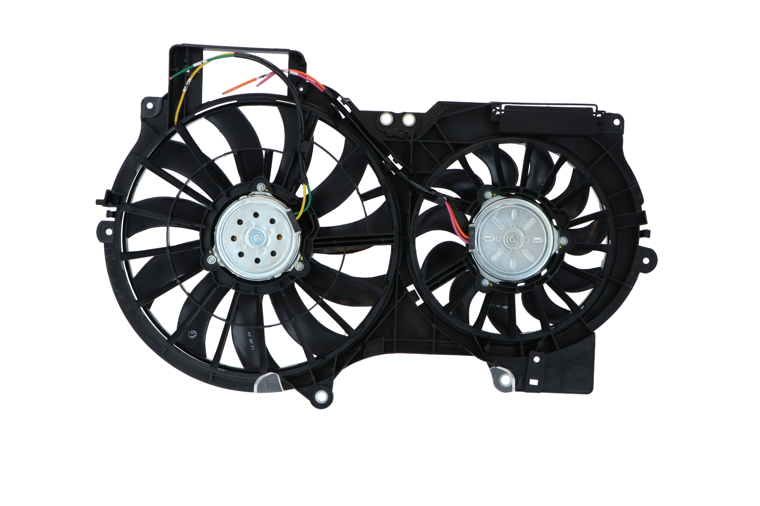 NRF 47906: Ventilator, radiator 383mm, cu rama aerisire radiator