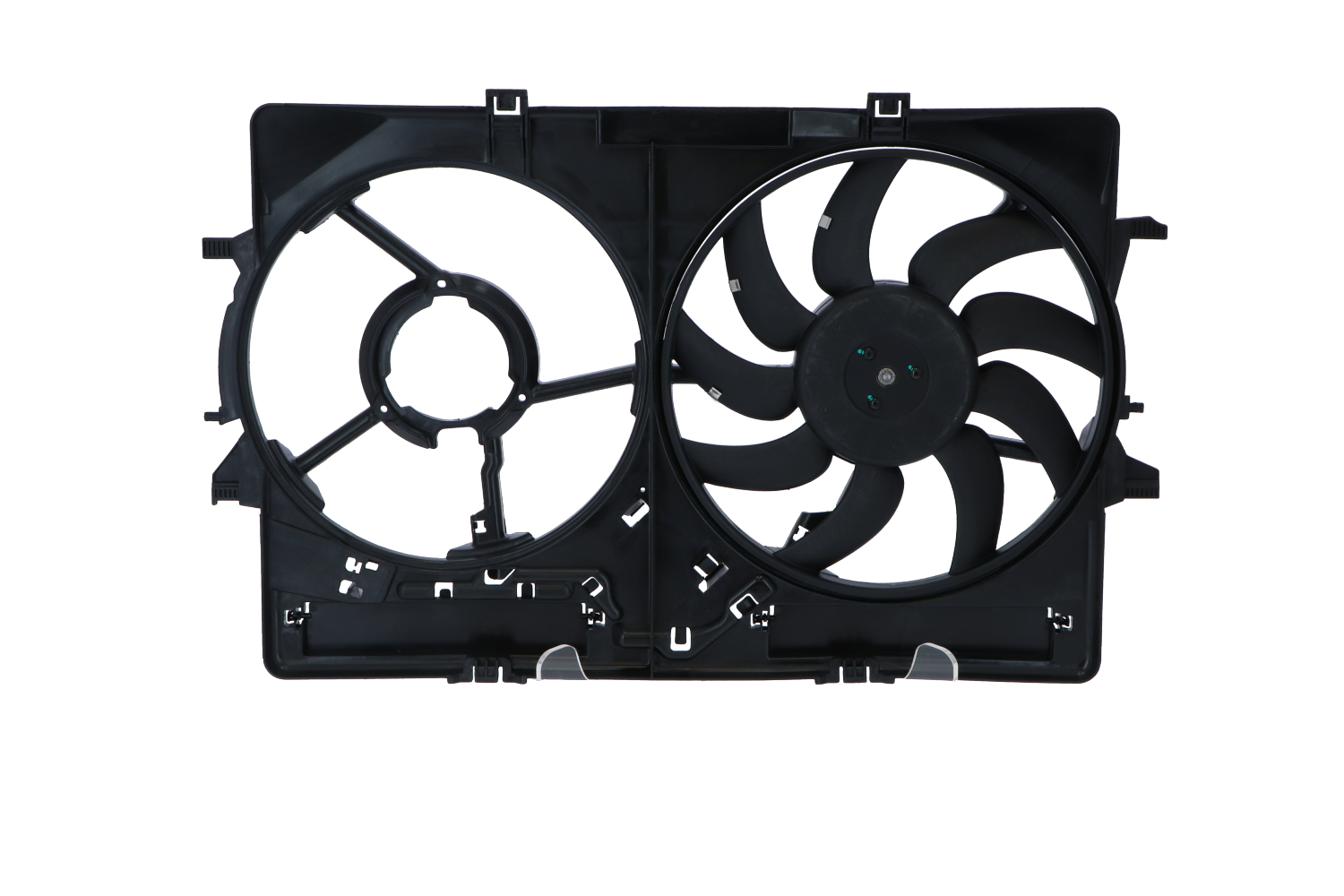 NRF 47908: Ventilator, radiator 385mm, cu rama aerisire radiator
