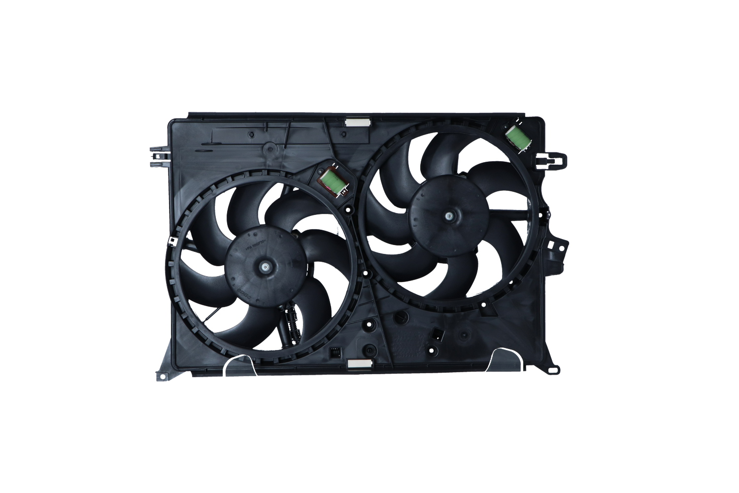 NRF 47912: Ventilator, radiator 310mm, cu rama aerisire radiator
