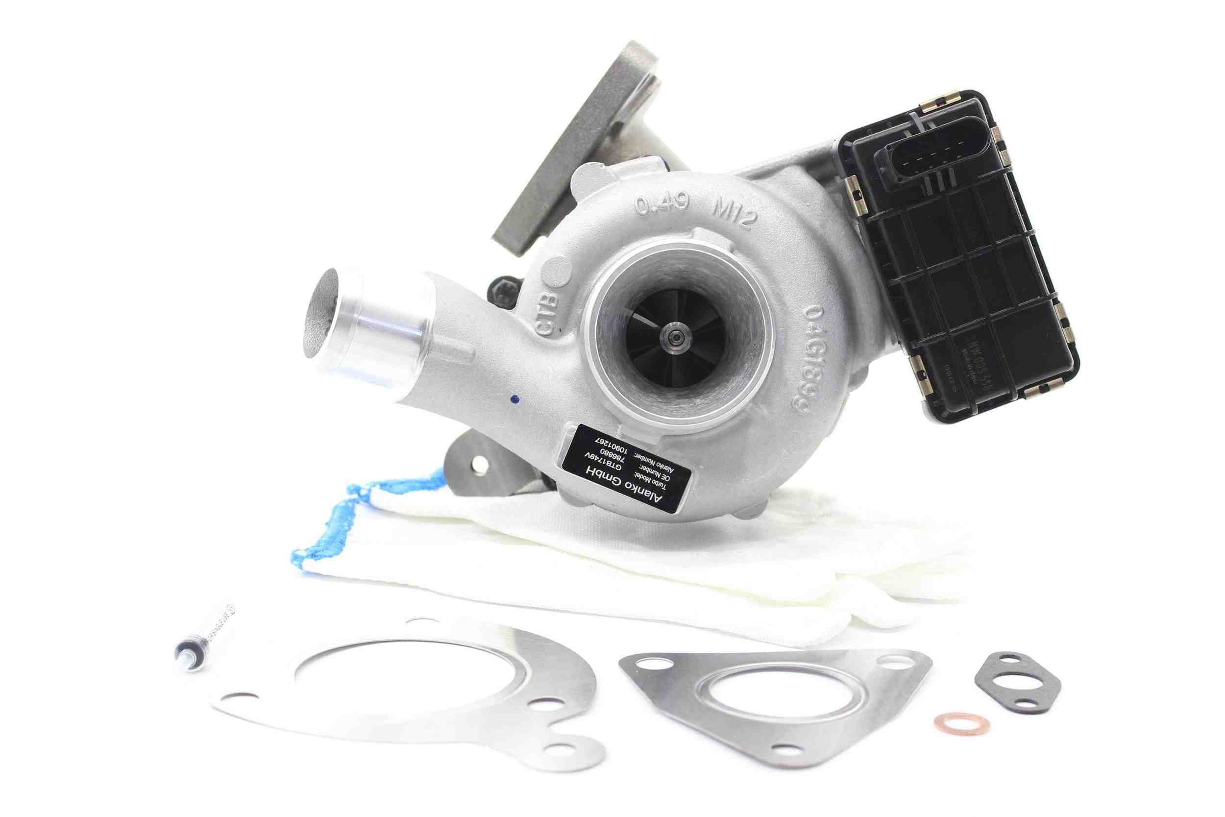 ALANKO 10901267: Turbosuflantă incl. Set garnituri, cu material de atașare/fixare