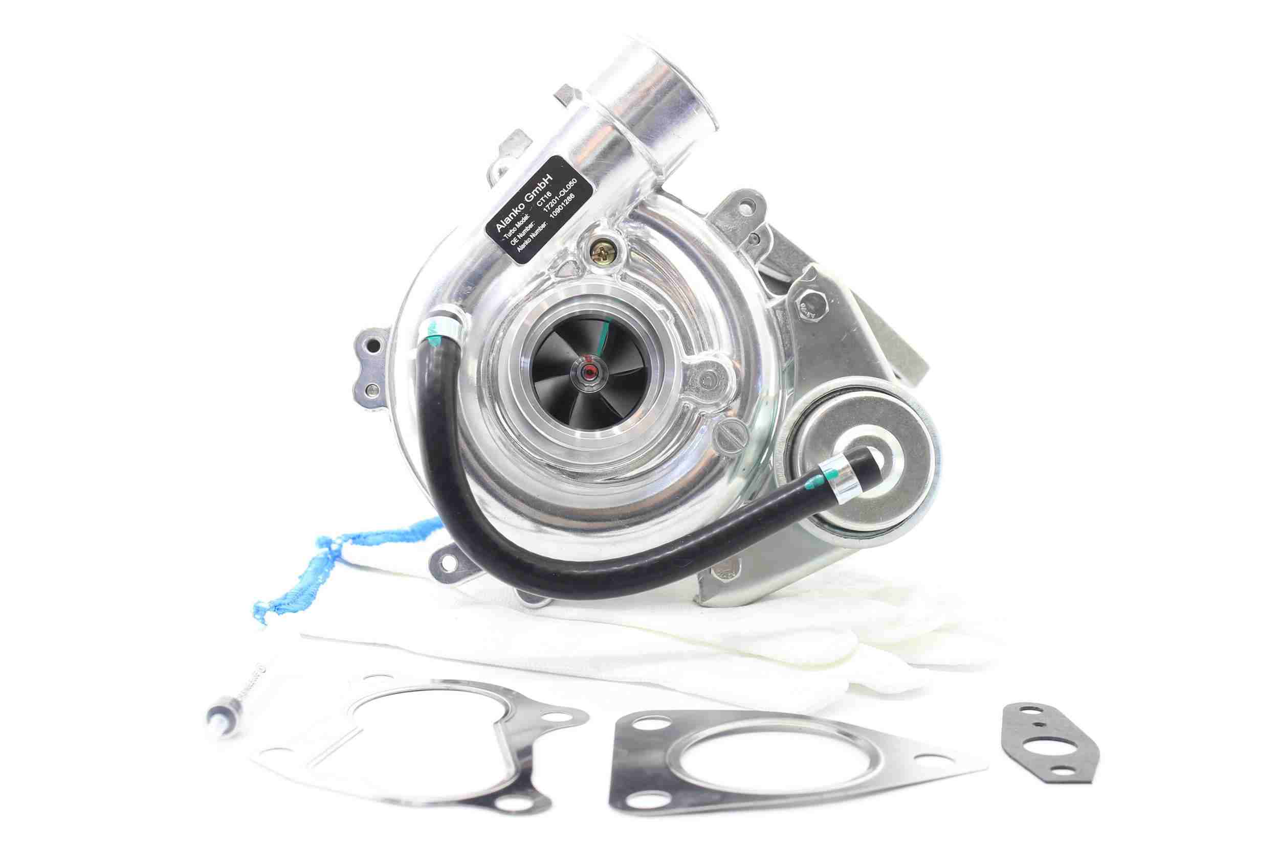 ALANKO 10901286: Turbolader inkl. Dichtungssatz, mit Anbau-/Befestigungsmaterial