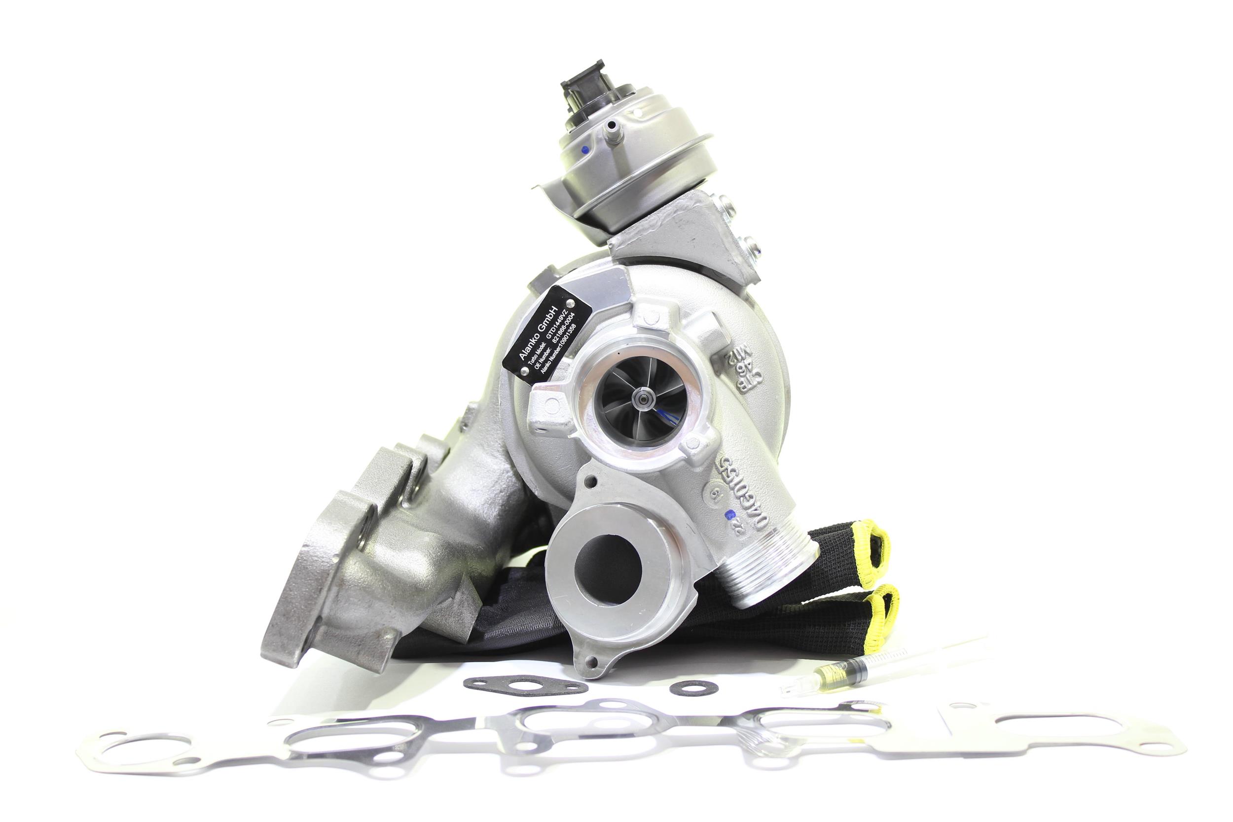 ALANKO 10901358: Turbosuflantă incl. Set garnituri, cu material de atașare/fixare