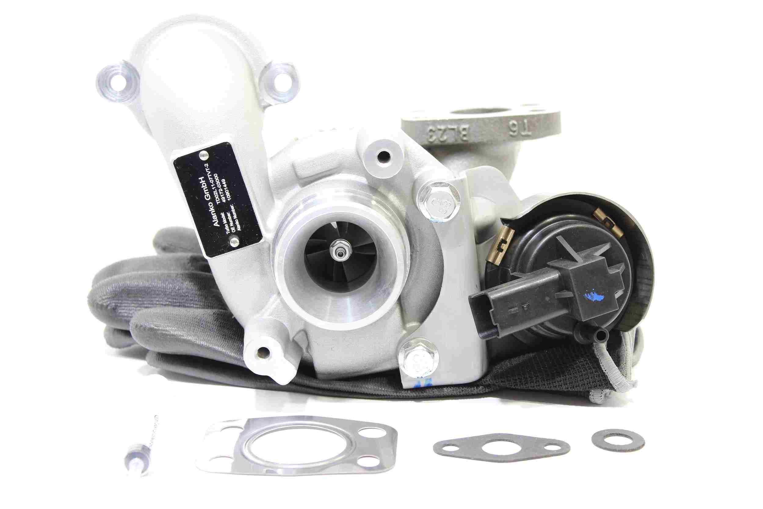 ALANKO 10901449: Turbosuflantă Motor, incl. Set garnituri, cu material de atașare/fixare
