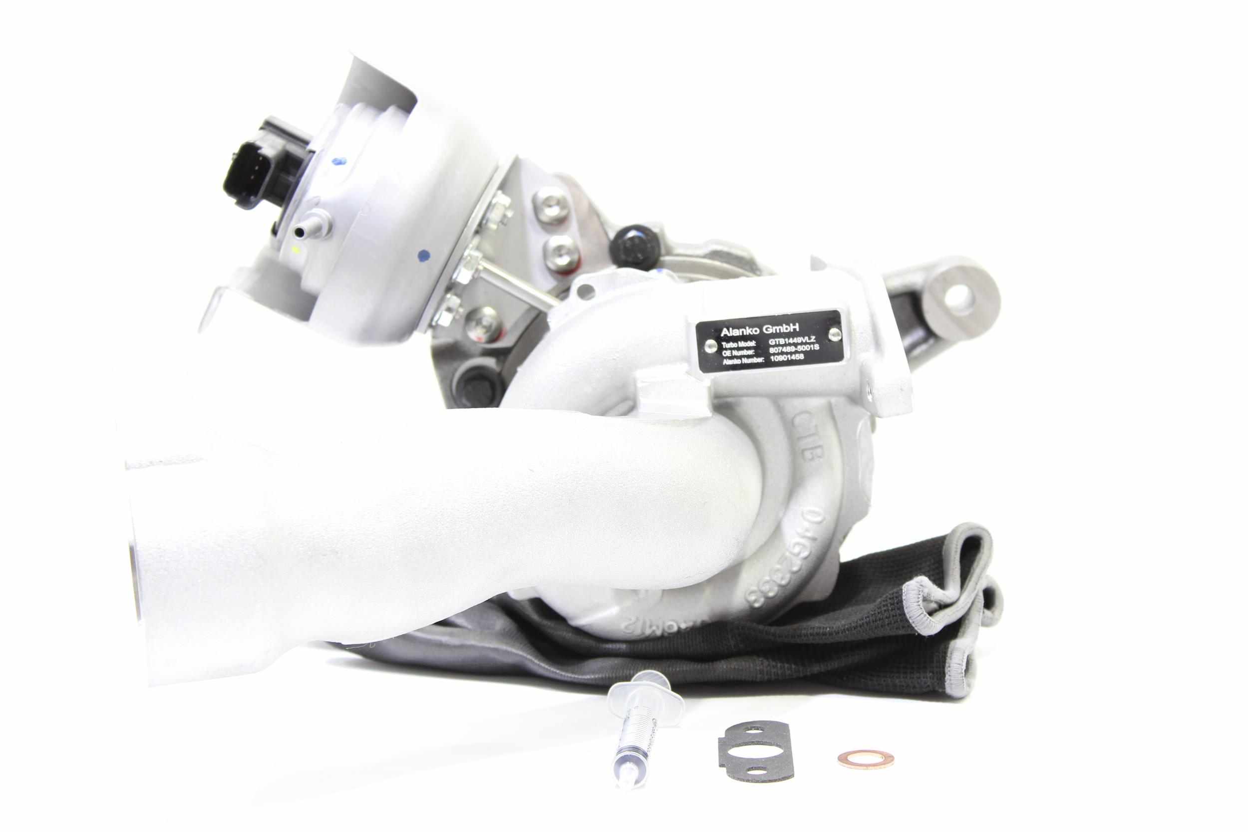 ALANKO 10901458: Turbolader Motor, inkl. Dichtungssatz, mit Anbau-/Befestigungsmaterial