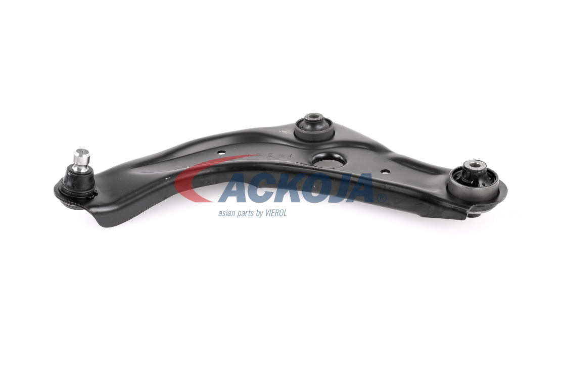 ACKOJA A38-9584: Bras de suspension Qualité ACKOJA originale Essieu avant gauche, inférieur, Tôle d'acier, avec rotule de suspension, avec support en caoutchouc