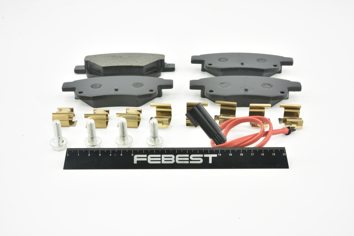 FEBEST 2101-TT9R: Klocki hamulcowe Oś tylna