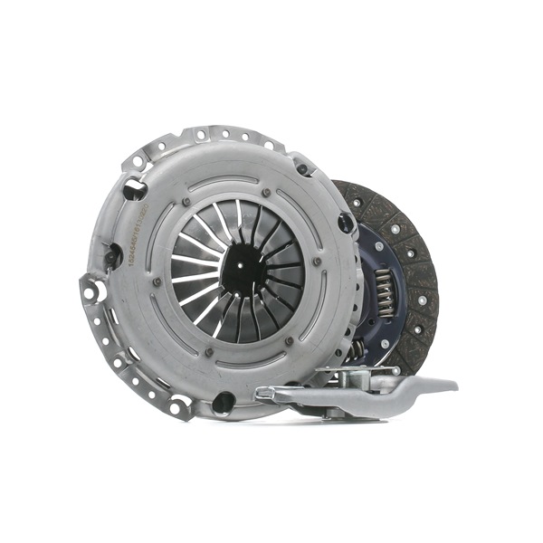 RIDEX 479C3012: Kit de embrague con placa de apriete de embrague, con cojinete de desembrague, con plato de embrague, con horquilla desembrague