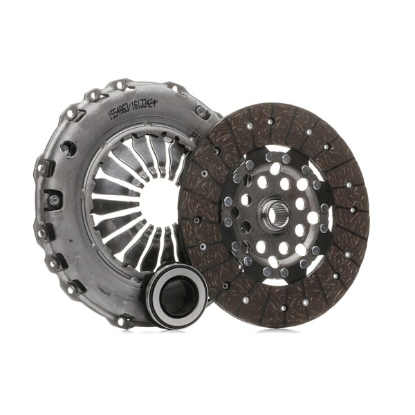 RIDEX 479C3038: Kit de embrague con cojinete de desembrague, con plato de embrague, Revisar/sustituir volante doble masa