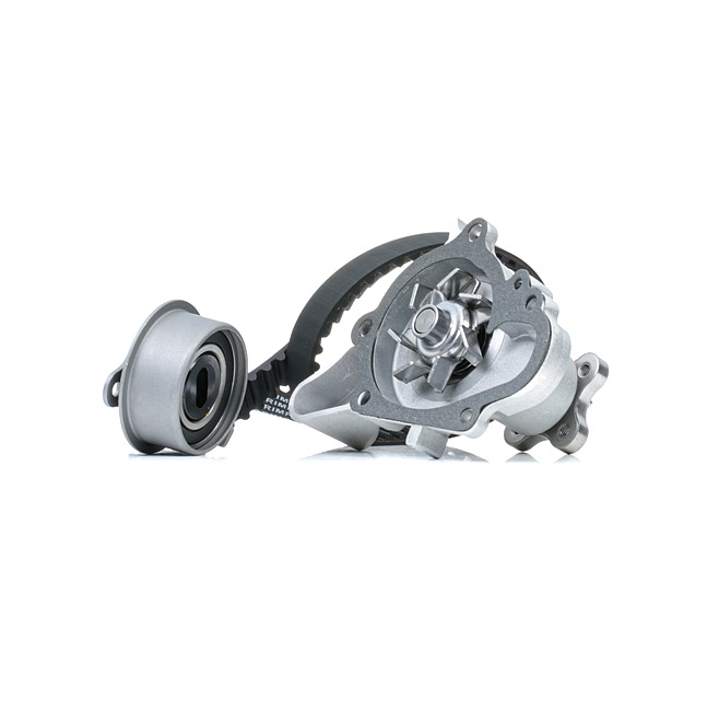 RIDEX 3096W0351: Wasserpumpe + Zahnriemensatz Zähnez.: 101, Breite: 20mm, mit Wasserpumpe
