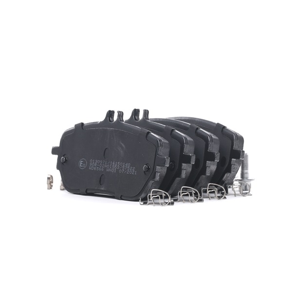 STARK SKBP-0012078: Plăcuțe de frână punte fata, cu arc, cu tabla anti scartait, cu instructiuni montaj