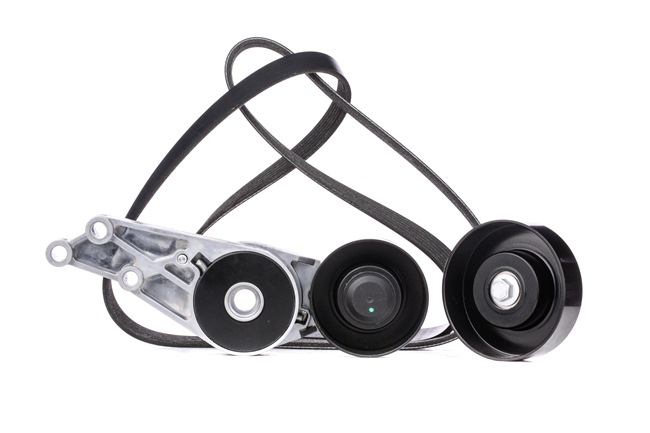 RIDEX 542R0594 Комплект пистов ремък AUDI A4 Седан (8E2, B6) 163 K.C. бензин цена