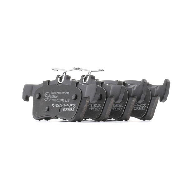 RIDEX 402B1468: Bremsbeläge hinten