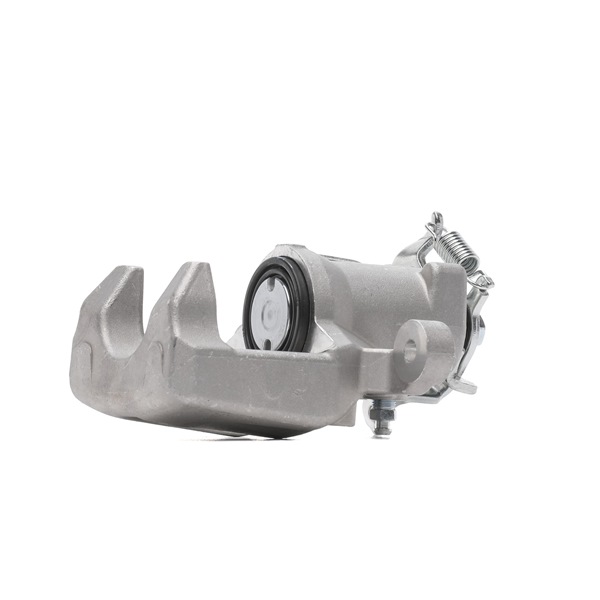 RIDEX 78B1409: Bremssattel Hinterachse links, hinter der Achse, Hinterachse, mit Halterahmen