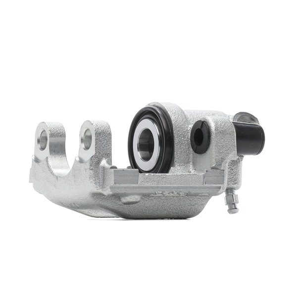 RIDEX 78B1412: Bremssattel Hinterachse links, Hinterachse, mit Halterahmen
