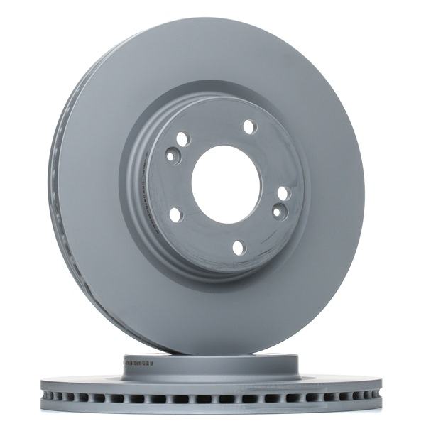 ATE 24.0125-0215.1: Disco de freno Ø: 305,0mm, ventilado, Ø: 305,0mm, revestido