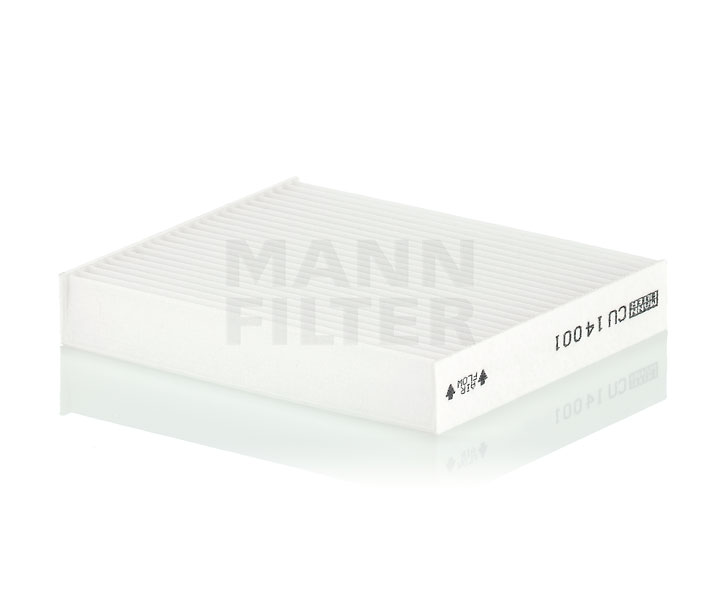 MANN-FILTER CU 14 001: Filtr, vzduch v interiéru filtr částic