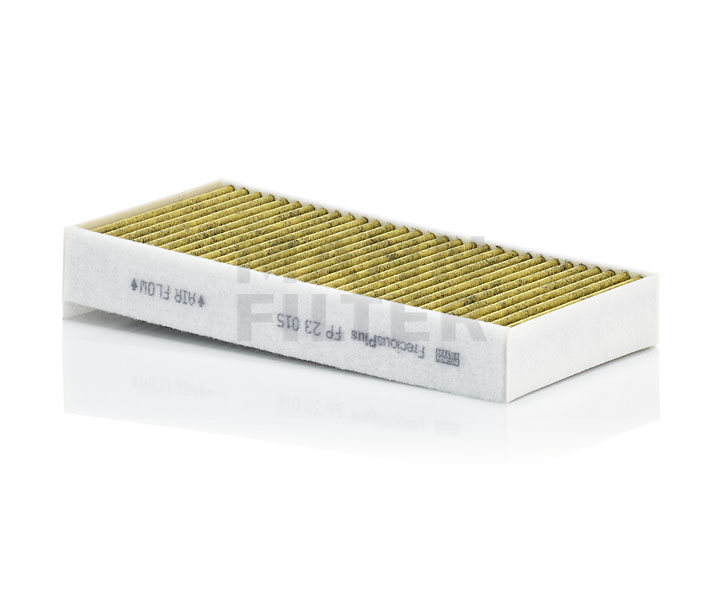 MANN-FILTER FP 23 015-2: Filtro abitacolo FreciousPlus Filtro carboni attivi con polifenolo, con effetto antibatterico, Filtro per polveri fini (PM 2.5), con azione fungicida, Filtro al carbone attivo