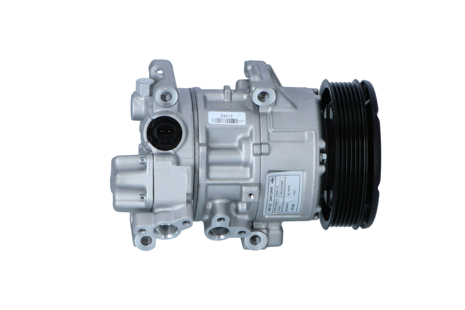 NRF 32645: Aircopomp EASY FIT Met PAG compressorolie, Met afdichtring