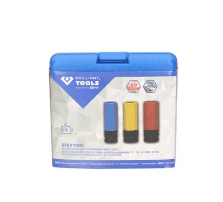 KS TOOLS BT691005: Set capete chei tubulare impact