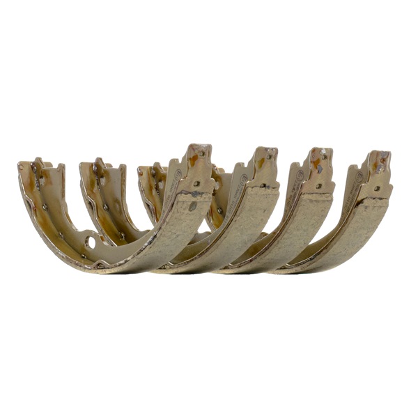 RIDEX 70B0406: Bremsbackensatz Hinterachse, ohne Handbremshebel