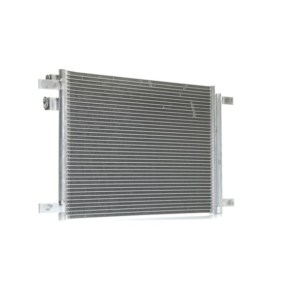 RIDEX 448C0458: Kondensor, klimatanläggning 575 x 389 x 16 mm, med avfuktare
