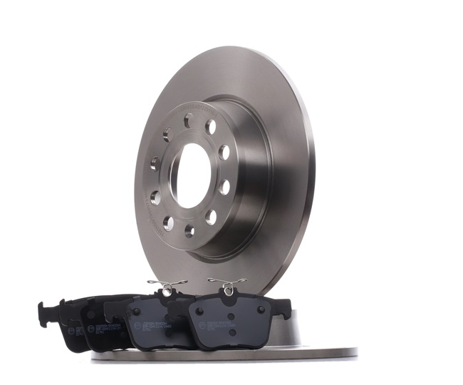 RIDEX 3405B0461: Pidurikomplekt, ketaspidur Tagasild, Ø: 272,0mm, täis, koos kruvidega