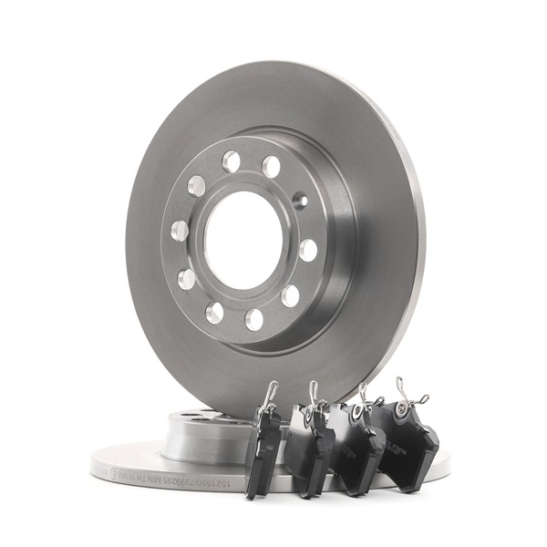 RIDEX 3405B0468 Kit de discos de freno y pastillas VOLKSWAGEN Passat B5 GP Sedán (3BG, 3B3) 115 cv Gasolina costo