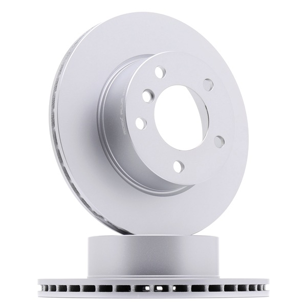 RIDEX PLUS 82B0349P: Disco de freno Eje delantero, Ø: 283,9mm, ventilado, Fundición gris, Ø: 283,9mm, revestido, con tornillos