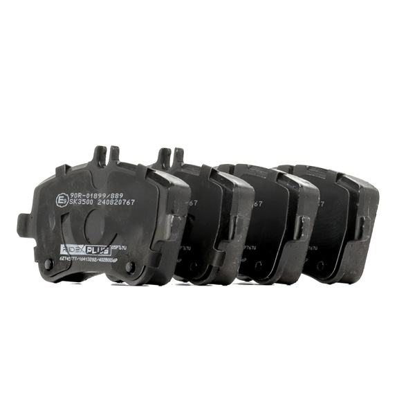 RIDEX PLUS 402B0056P Τακάκια φρένων MERCEDES-BENZ C-class Coupe (CL203) 194 PS Βενζίνη κόστος