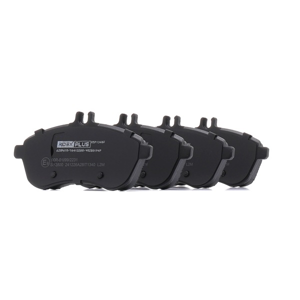 RIDEX PLUS 402B0194P Τακάκια φρένων MERCEDES-BENZ C-class T-modell (S204) 120 PS Πετρέλαιο κόστος
