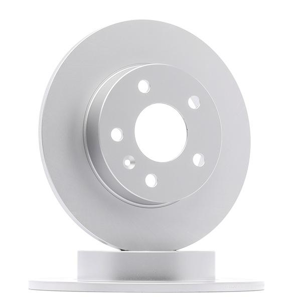 RIDEX PLUS 82B0002P: Bremsscheibe Hinterachse, Ø: 264mm, voll, Ø: 264mm, beschichtet, mit Schrauben