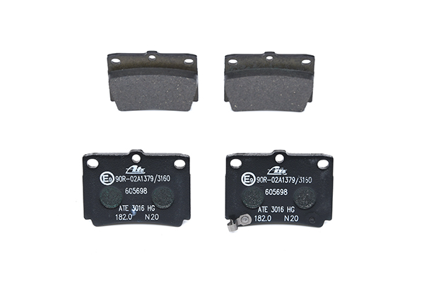 ATE 13.0460-5698.2 Τακάκια φρένων MITSUBISHI PAJERO 2 (V3W, 52W, 54W) 177 PS Βενζίνη κόστος