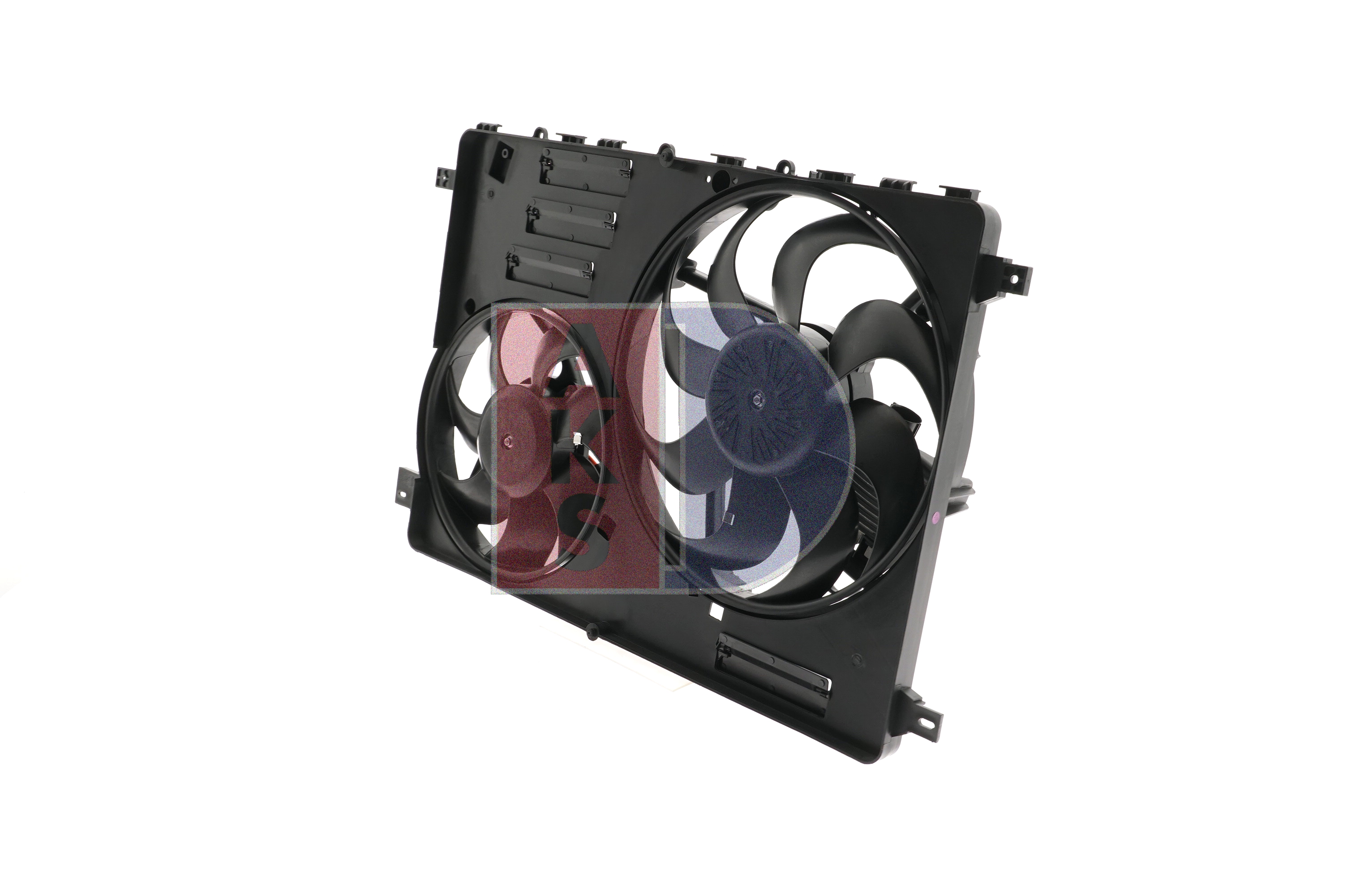 AKS DASIS 028015N: Radiaatori ventilaator 382/294mm, koos jahutusventilaatoriraamiga(Zarge)