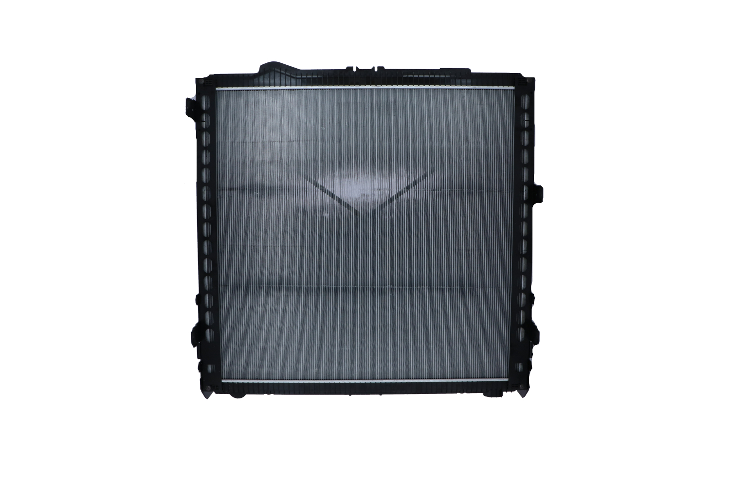 NRF 50154: Chłodnica, układ chłodzenia silnika Aluminium, z ramą