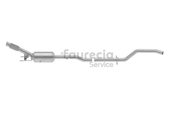 Faurecia FS15798F: Filtr cząstek stałych z elementami do montażu