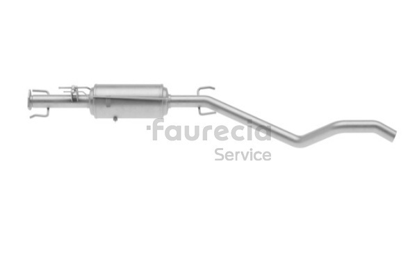 Faurecia FS40124S: Filtr cząstek stałych z elementami do montażu