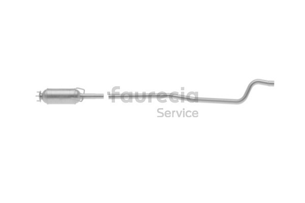 Faurecia FS40889F: Filtr cząstek stałych z elementami do montażu