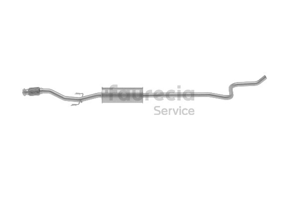 Faurecia FS45983: Tłumik przedni