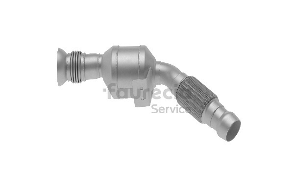 Faurecia FS50118K: Katalizator z elementami do montażu