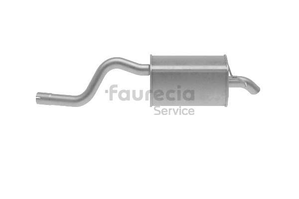Faurecia FS55327: Tłumik końcowy