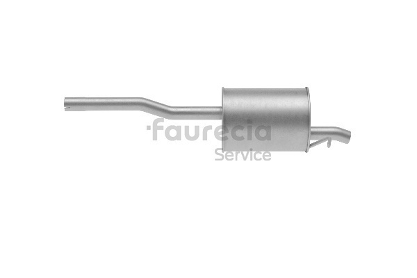 Faurecia FS55329: Tłumik końcowy