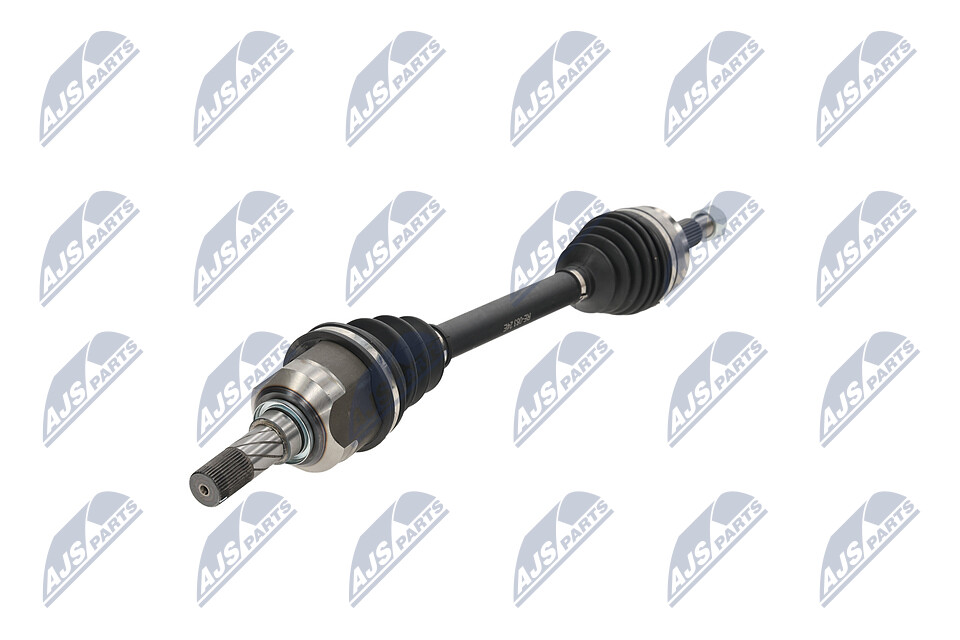 NTY NPW-RE-083: Aandrijfas Vooras links, 699mm