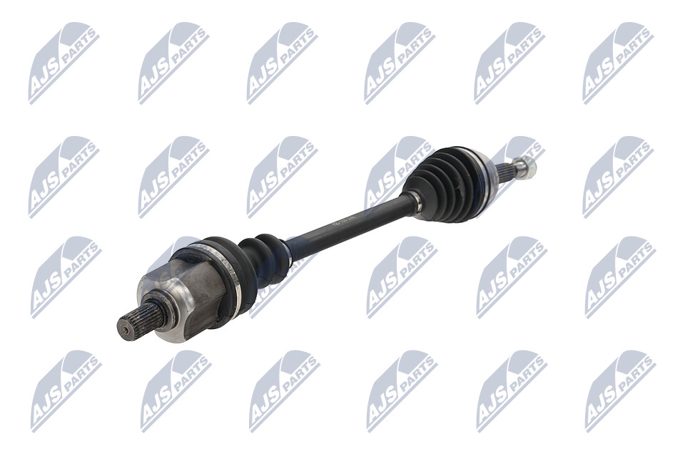 NTY NPW-RE-105: Aandrijfas Vooras links, 651mm