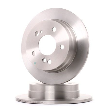 BREMBO 08.4738.14: Brzdový kotouč PRIME LINE R: 258mm, plný, R: 258mm, se šrouby